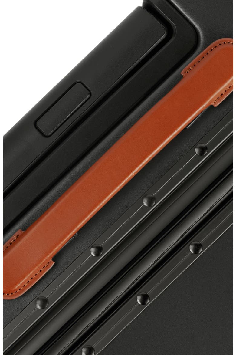 The Carry-on Suitcase, Alternate, color, Grey / Cognac