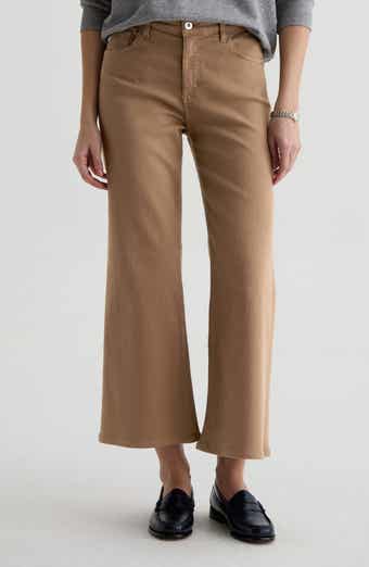 AG Saige Mid Rise Ankle Wide Leg Jeans