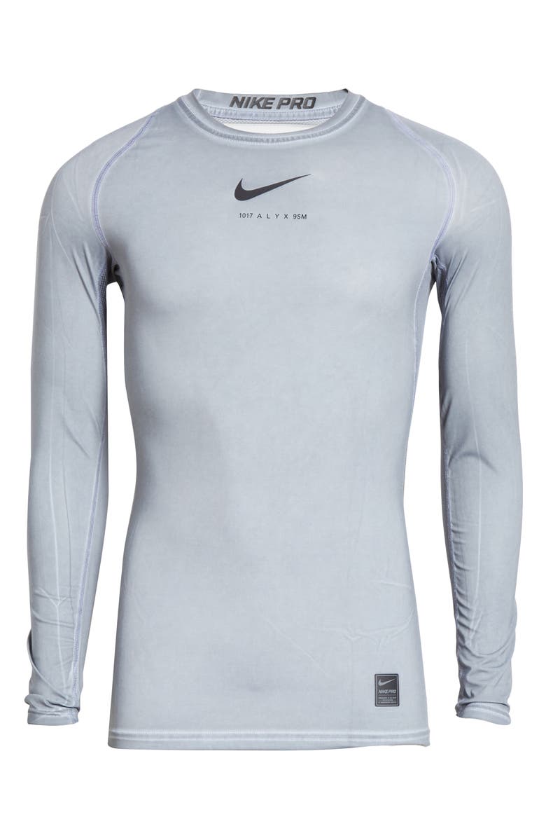 1017 ALYX 9SM x Nike Pro Dri-FIT Long Sleeve Performance T-Shirt, Main, color,