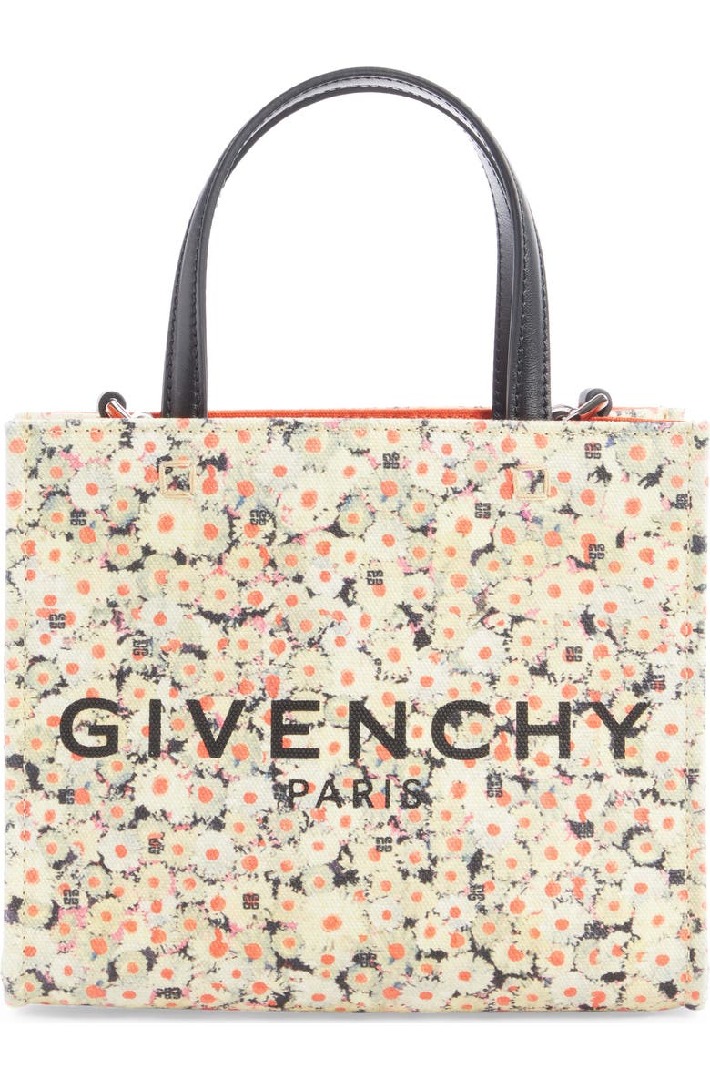 Givenchy Mini Floral G-Tote, Main, color,