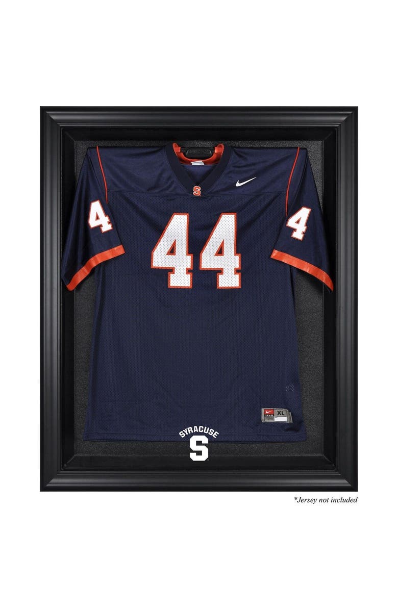 FANATICS AUTHENTIC Syracuse Orange Black Framed (2015-Present Logo) Jersey Display Case, Main, color, 