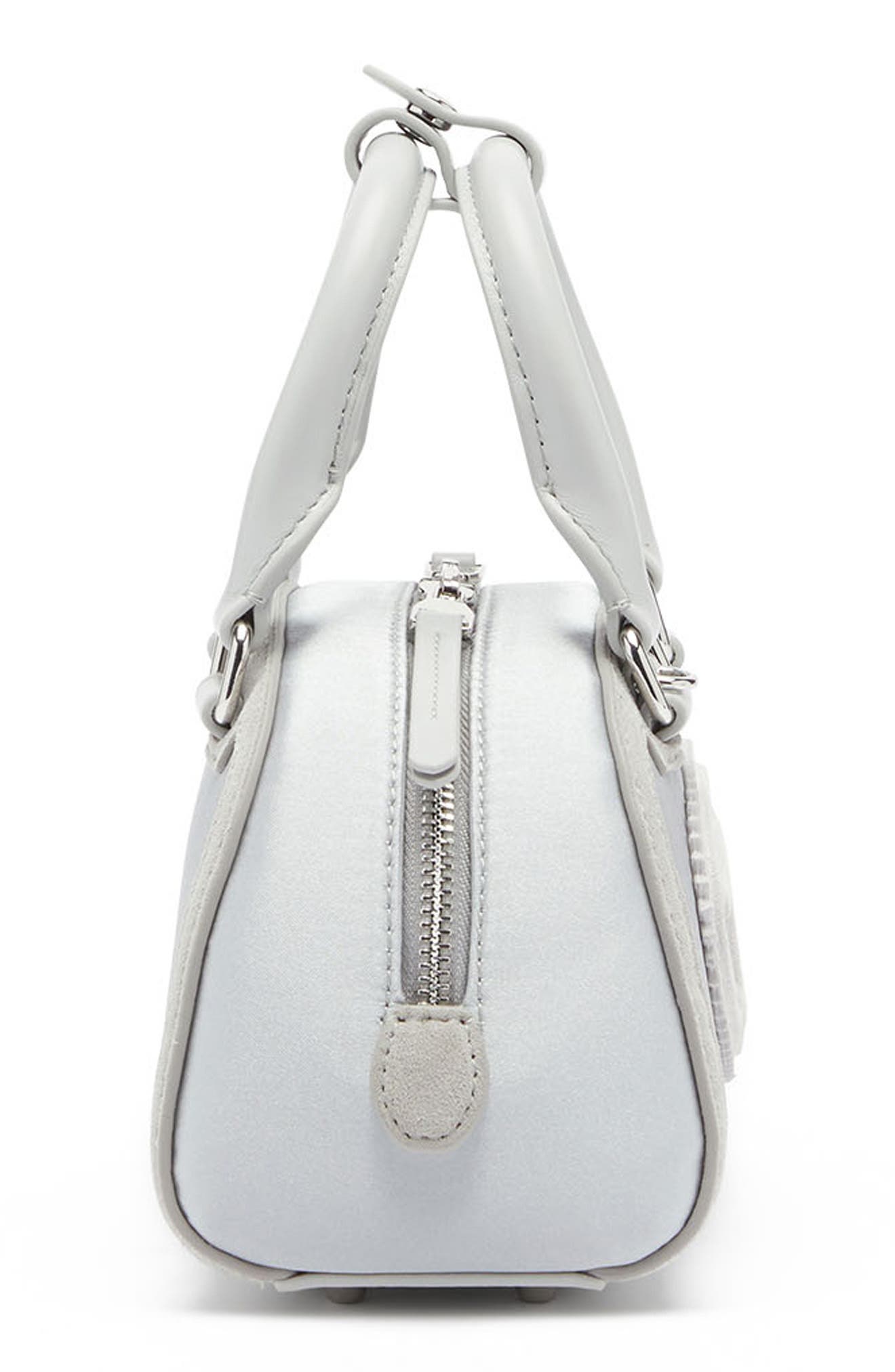 DIESEL<sup>®</sup> Mini 1DR Dome Bowling Bag, Alternate, color, Grey