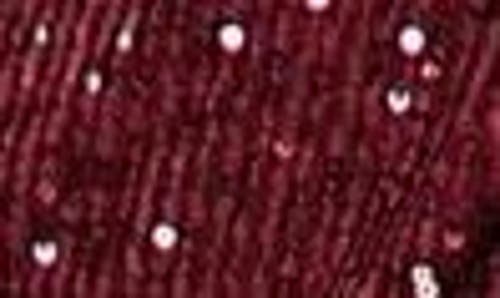 London Times Sequin Surplice V-neck Wrap Dress In Burgundy