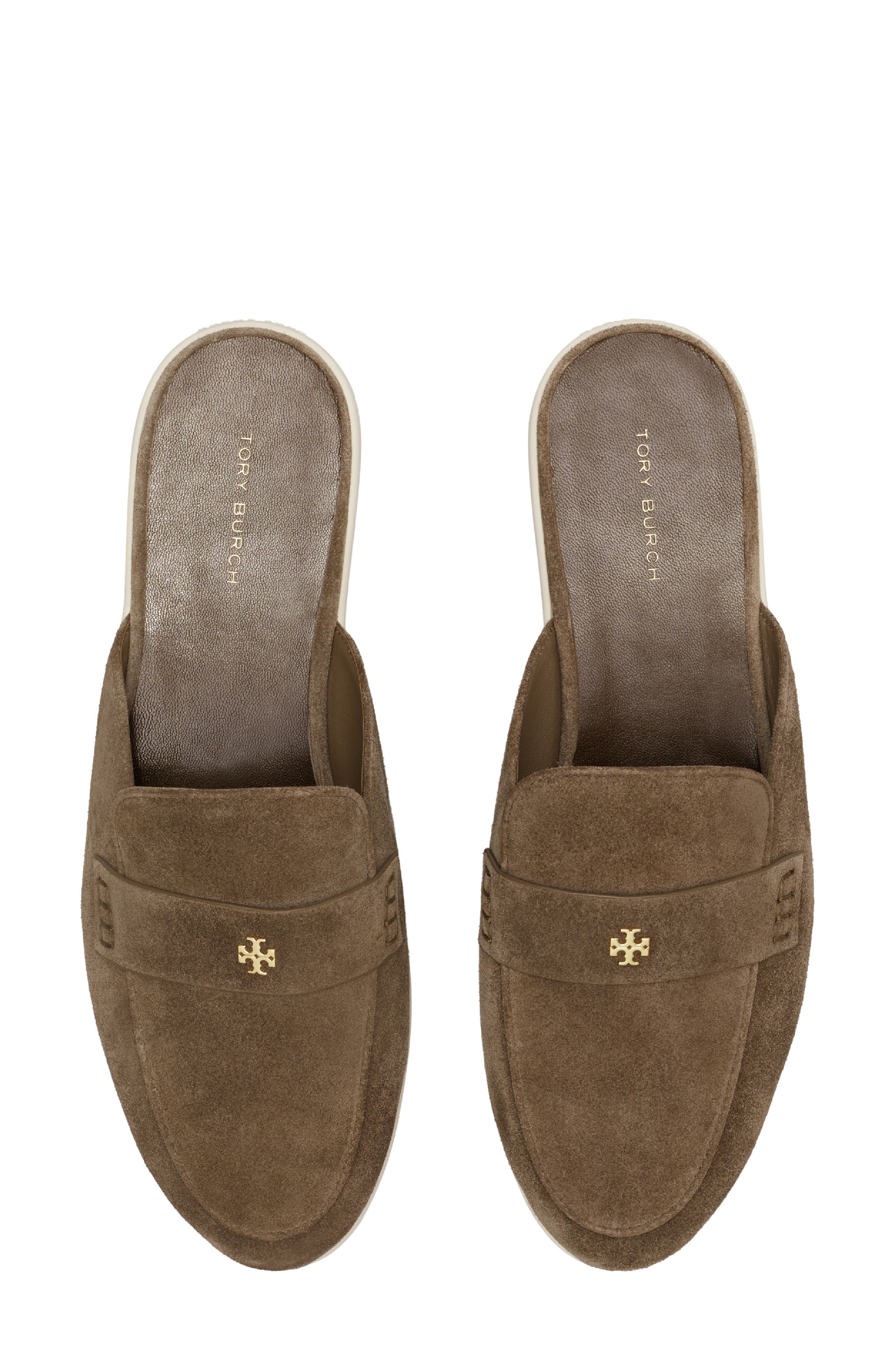 Tory Burch T Monogram Sport Mule, Alternate, color, Toasted Sesame