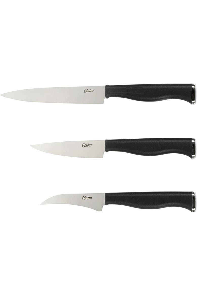 Langmore 15 Piece Stainless Steel Blade Cutlery Set, Alternate, color, Black
