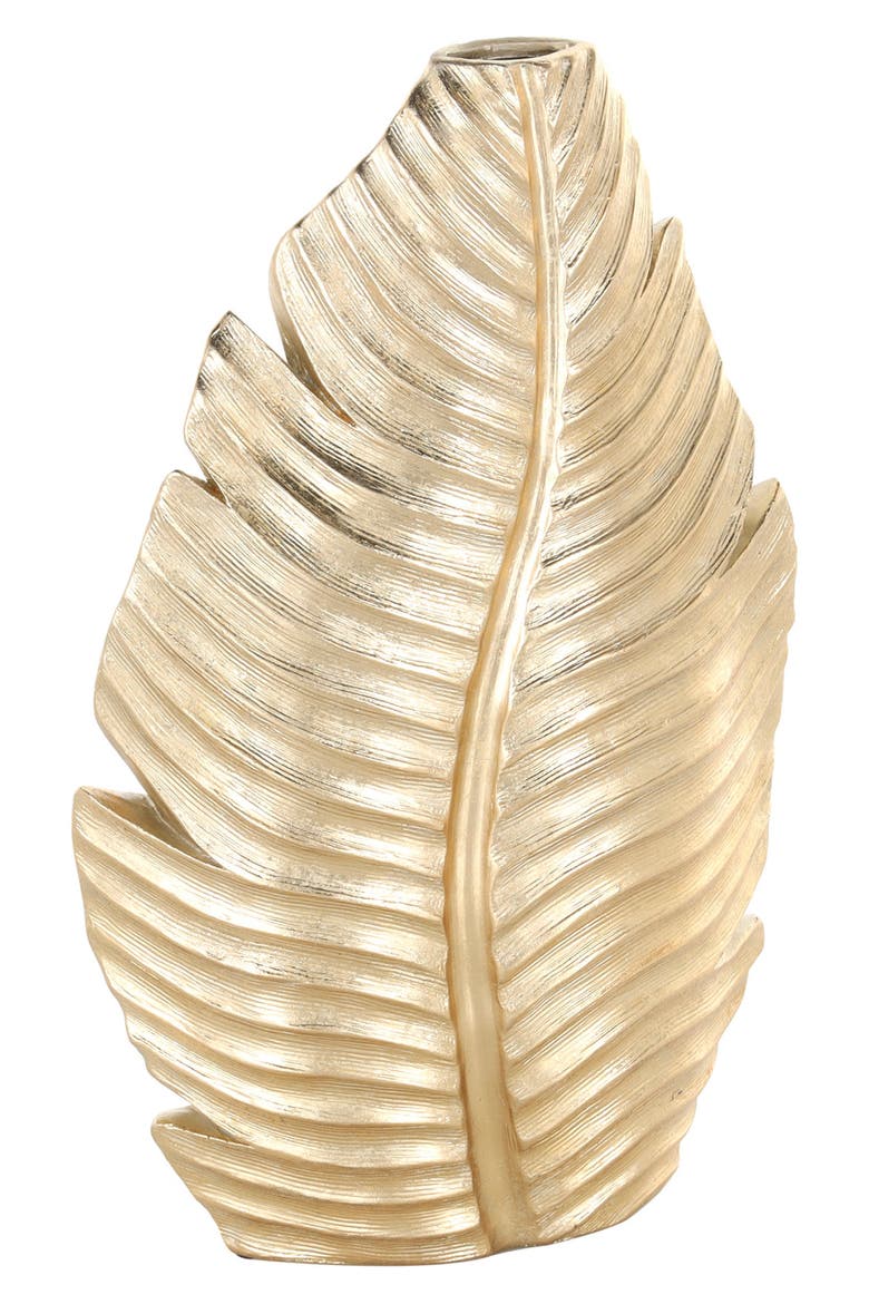 Polystone Vase, Main, color, GOLD