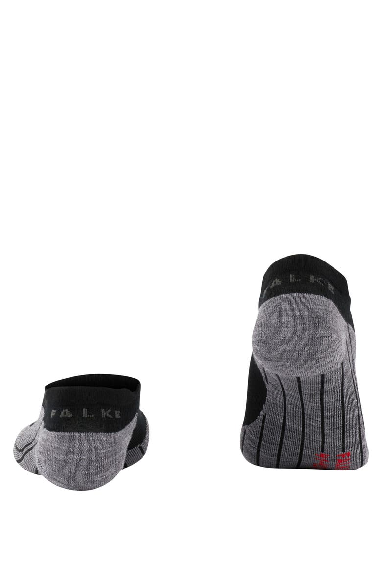TK5 Wander Invisible Hiking Socks, Alternate, color, Black-Mix