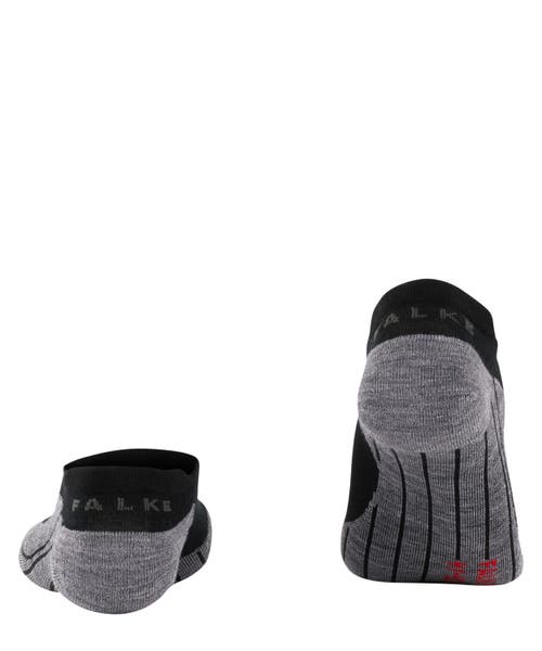 Falke Tk5 Wander Invisible Hiking Socks In Black