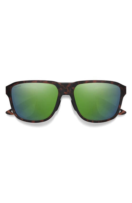 Smith Embark 58mm Chromapop™ Polarized Square Sunglasses In Green