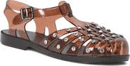 Loeffler Randall Rhys Studded Jelly Sandal