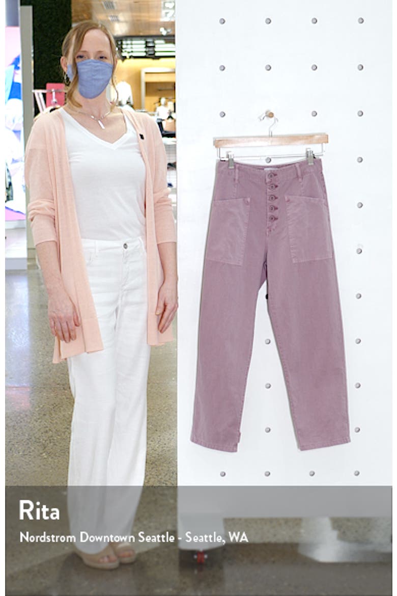 Tammy Button Fly High Waist Ankle Bootcut Jeans video