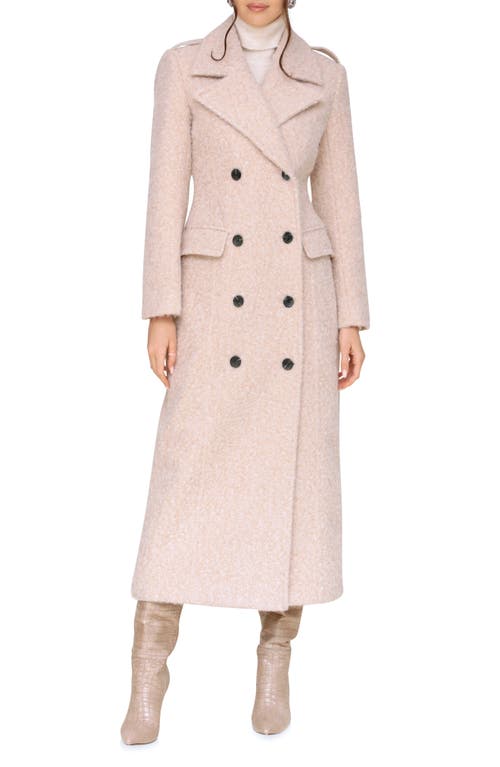 Avec Les Filles Strong Shoulder Maxi Coat 