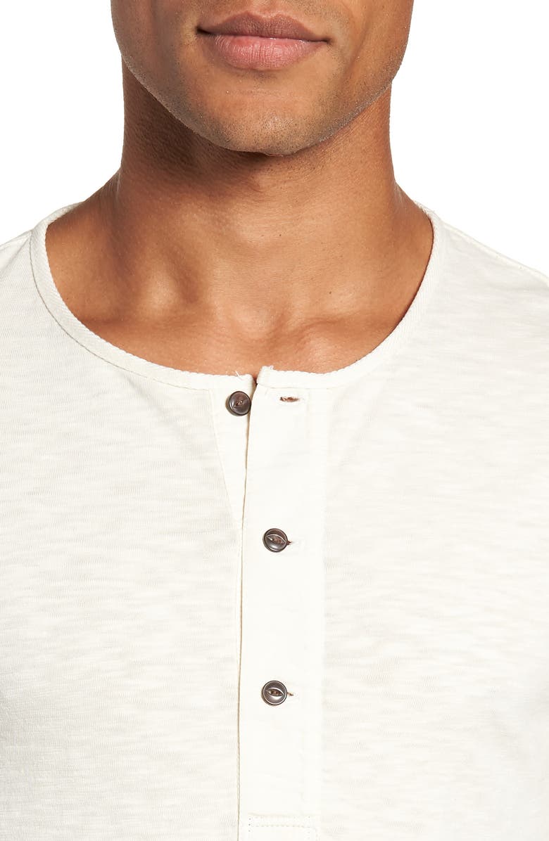 Frye Slubbed Long Sleeve Henley, Alternate, color,