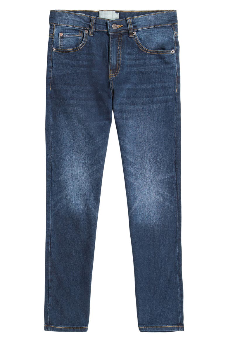 Kids' Straight Denim Jeans, Main, color, FAYETTE