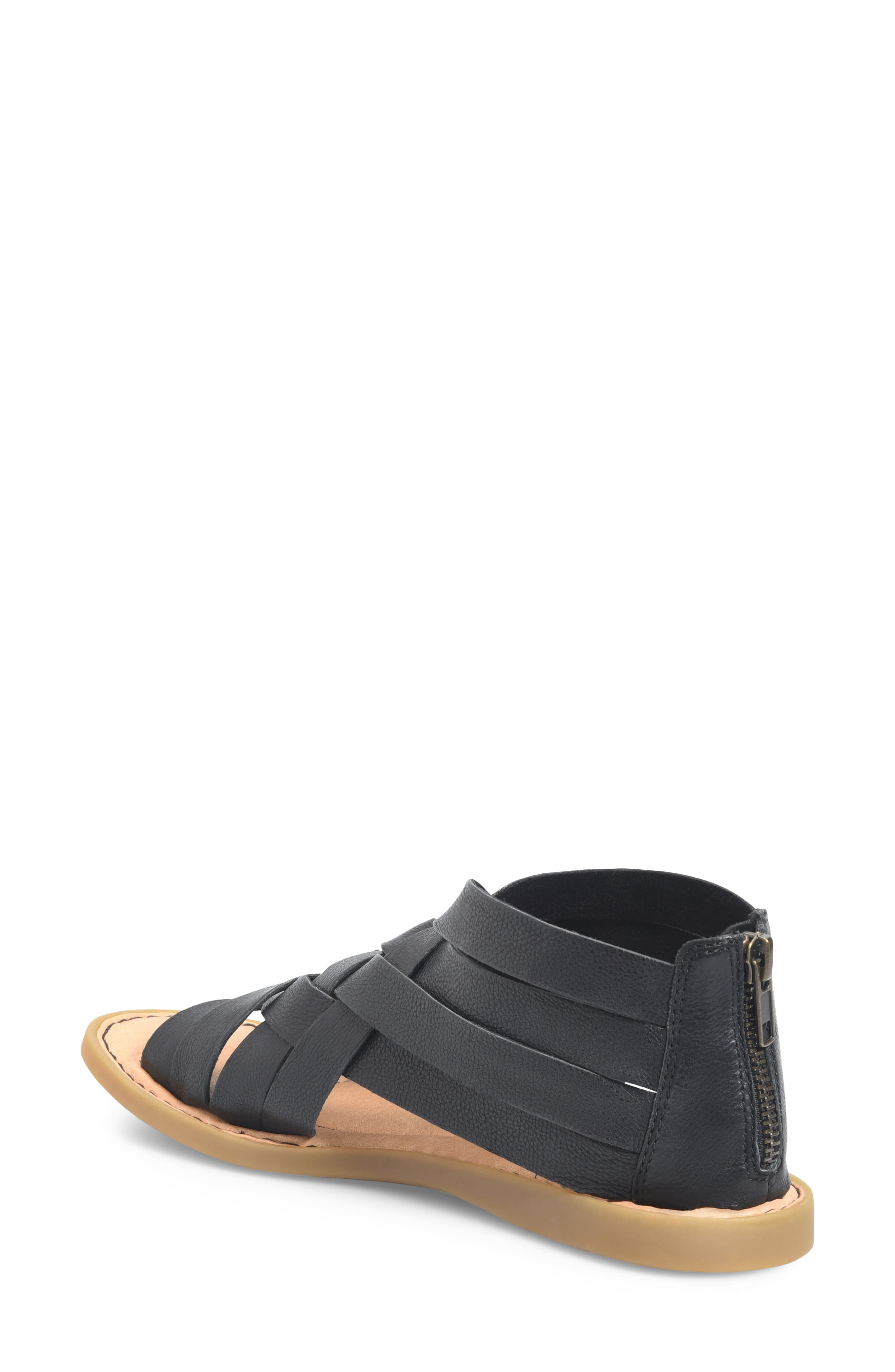 Børn Iwa Woven Leather Sandal, Alternate, color, 
