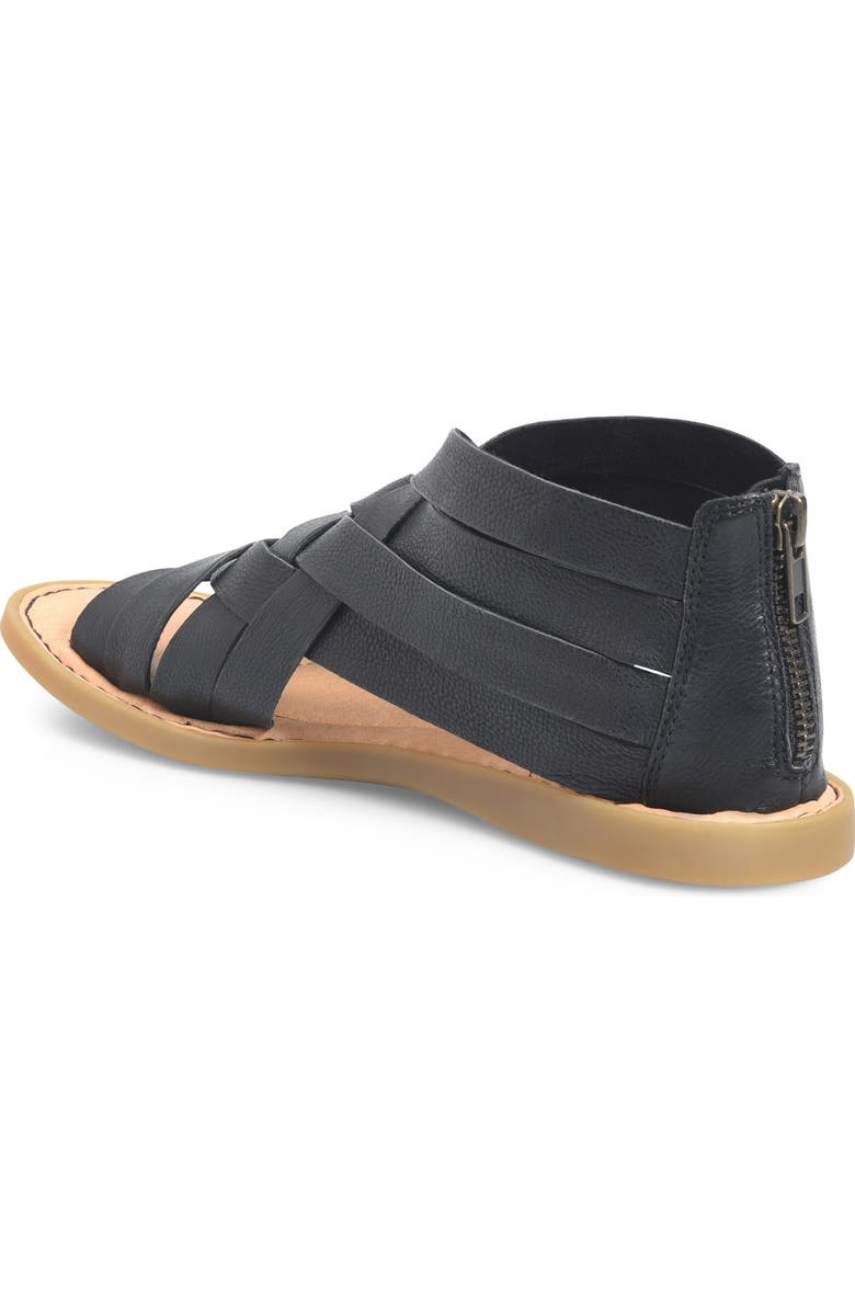Børn Iwa Woven Leather Sandal, Alternate, color,