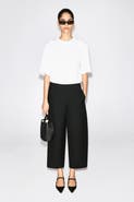 COS Double-faced Barrel-leg Pants