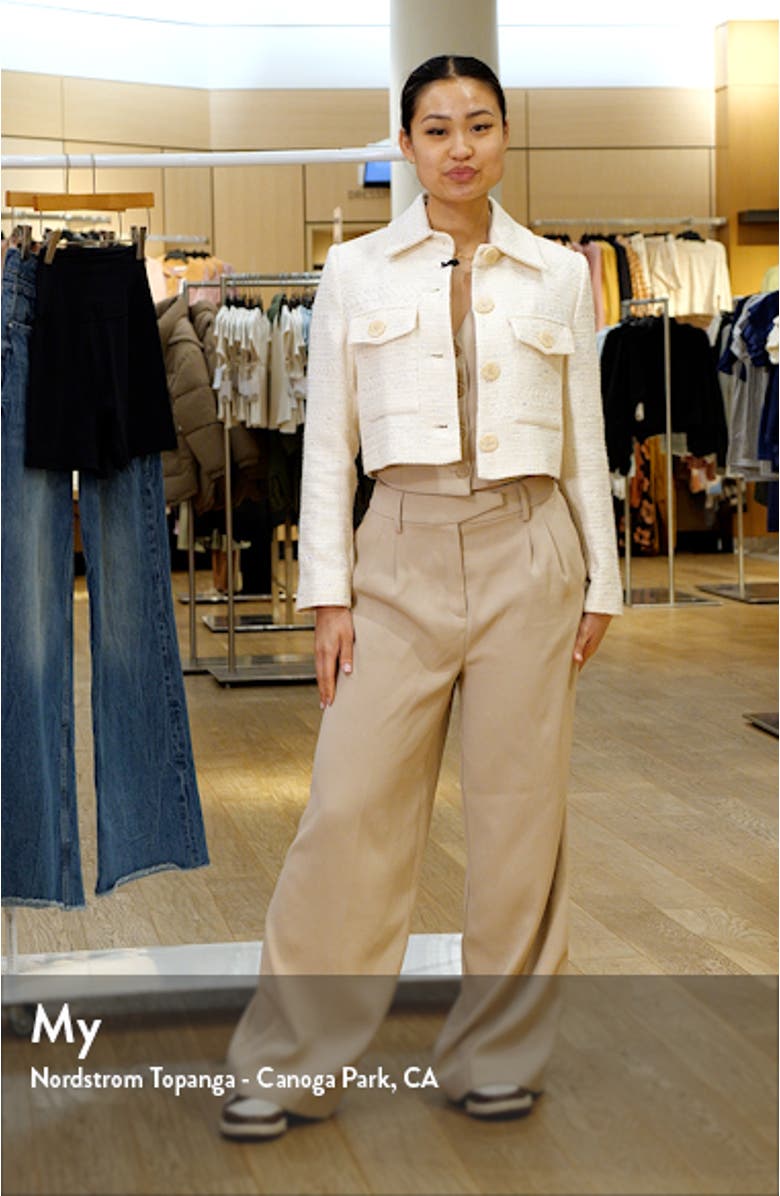 Patch Pocket Tweed Jacket, sales video thumbnail