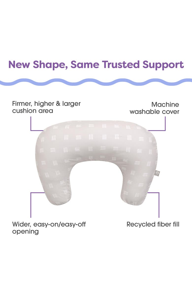 Boppy Nursing Pillow, Alternate, color, Tan Checkered Stripe