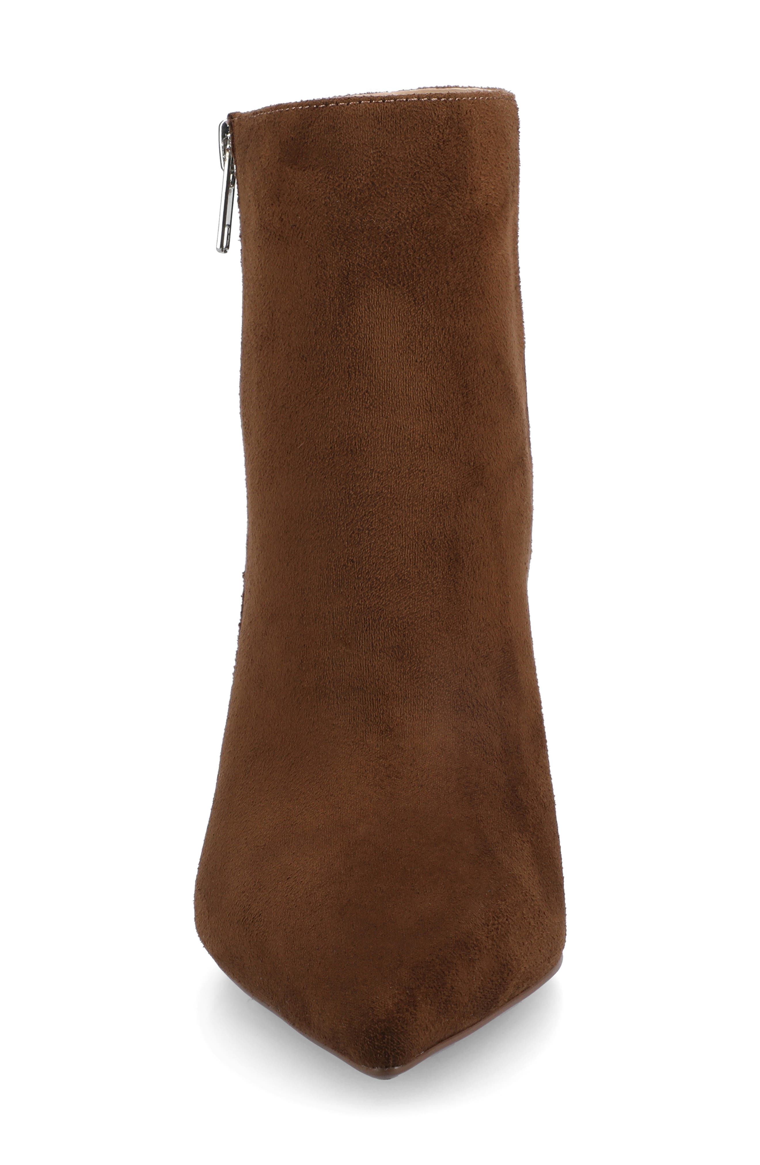 Journee Collection Leyna Zip Boot - Wide Width Available, Alternate, color, Chocolate