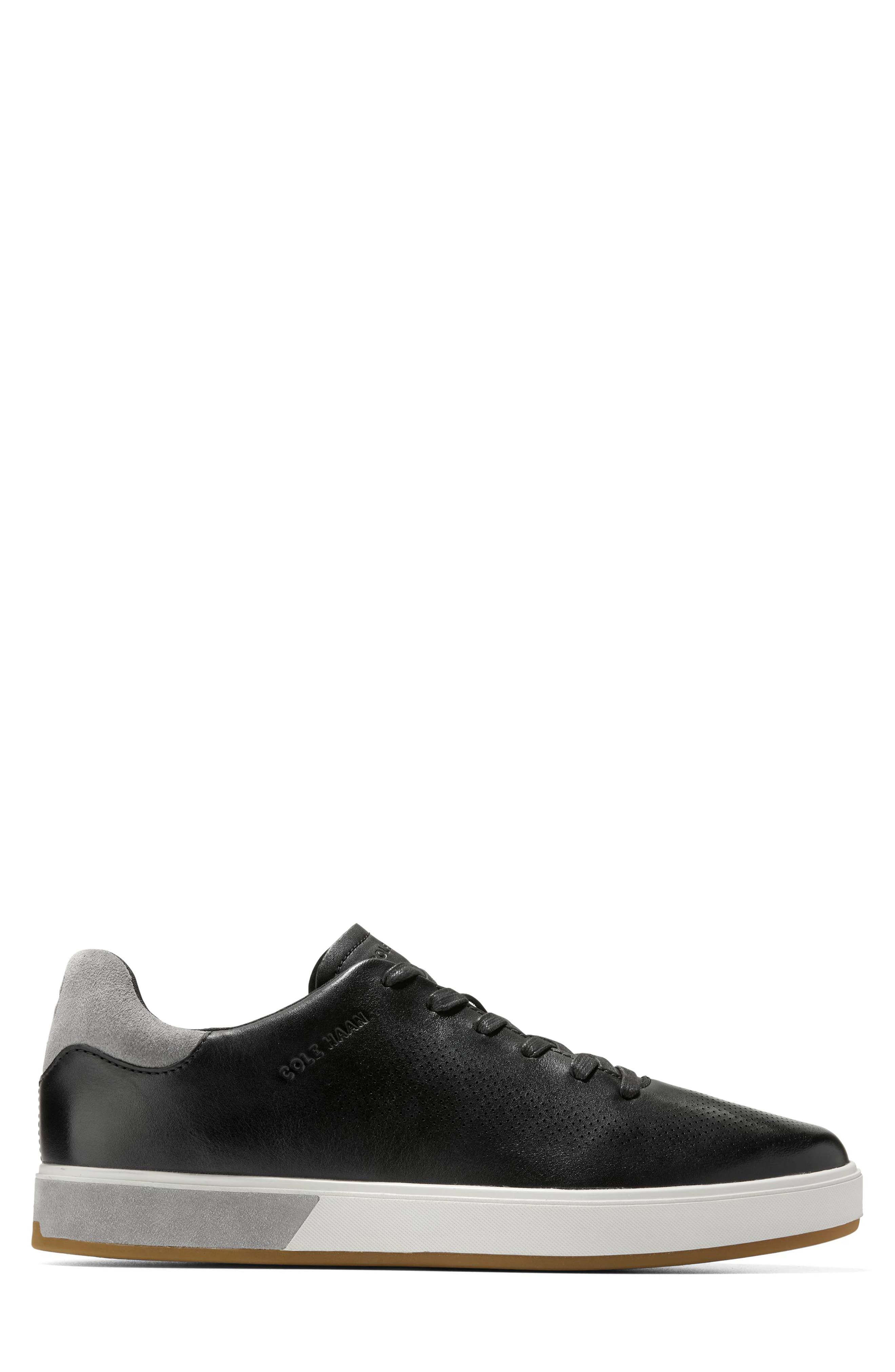 Cole Haan GrandPro Angleace Sneaker, Alternate, color, Black/ Sea Stone/ Glacier Gray