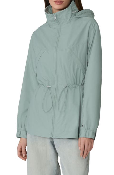 Water Repellent Hooded Coat