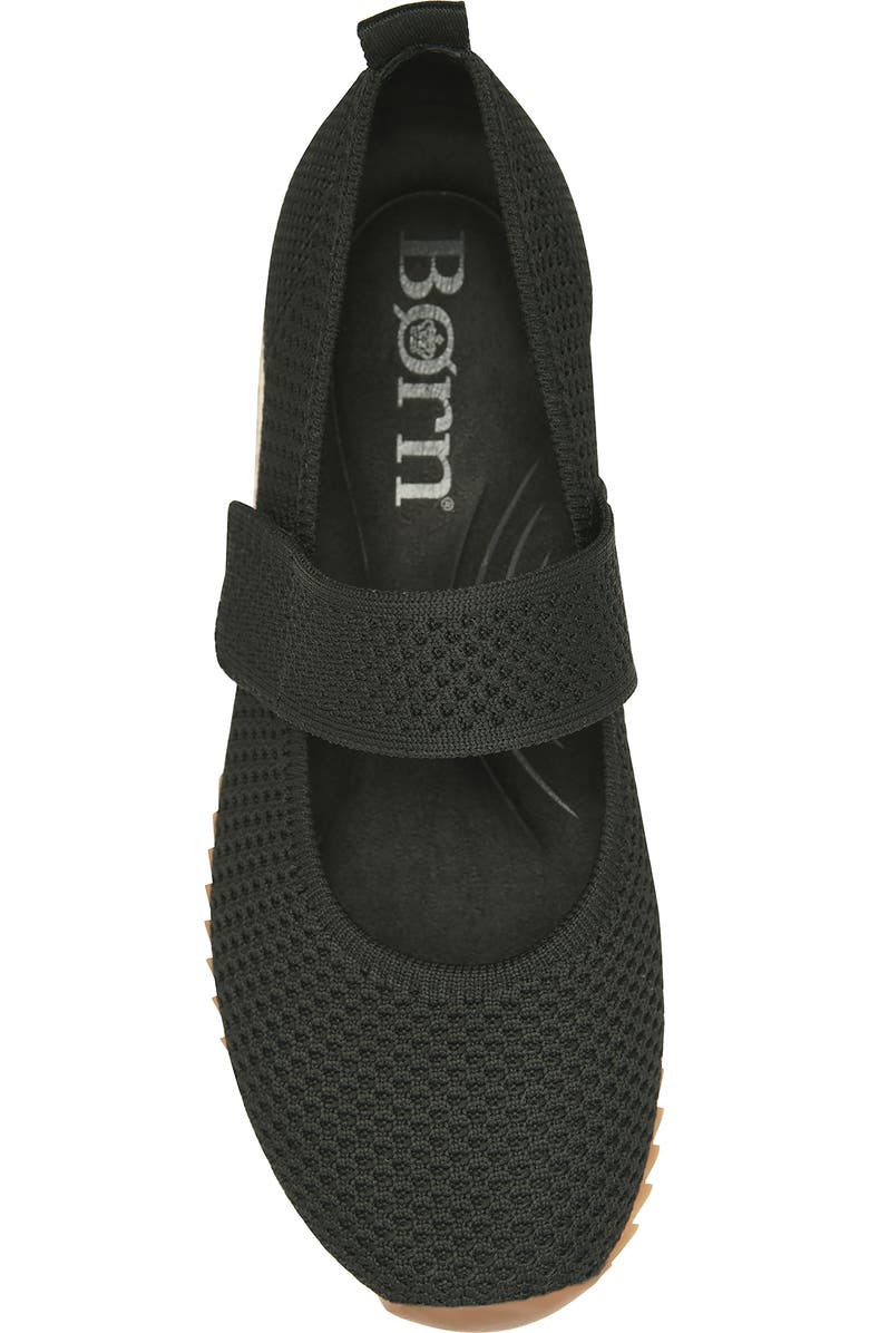 Børn Newbury Jane Sneaker, Alternate, color, Black Knit Fabric