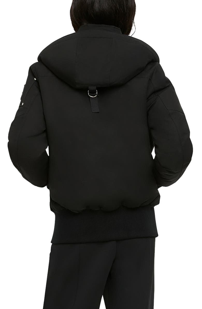 Moose Knuckles Lejuene Water Repellent Down Bomber Jacket, Alternate, color, 