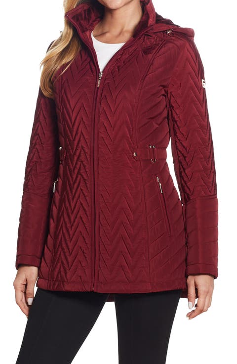 Hooded Quilted Jacket