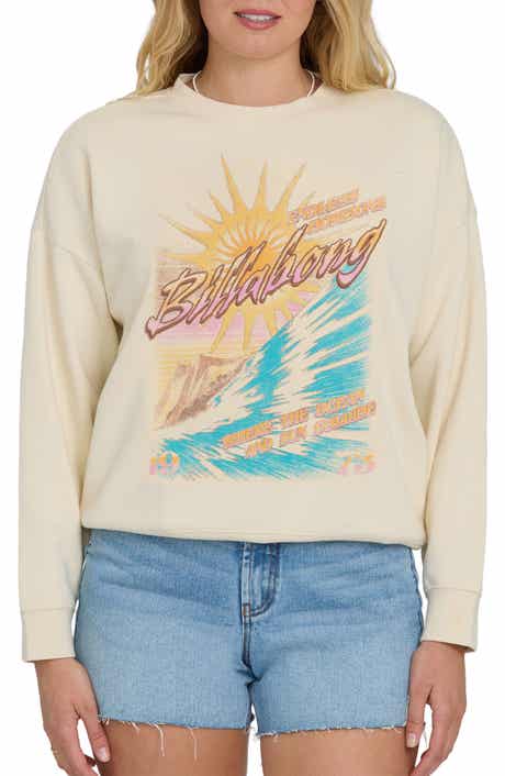 Echo Oversize Fleece Graphic Sweatshirt