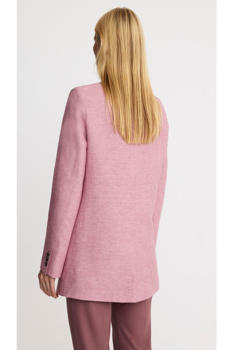 Oversized DB Peaked Lapel Blazer, Alternate, color, Dusty Rose