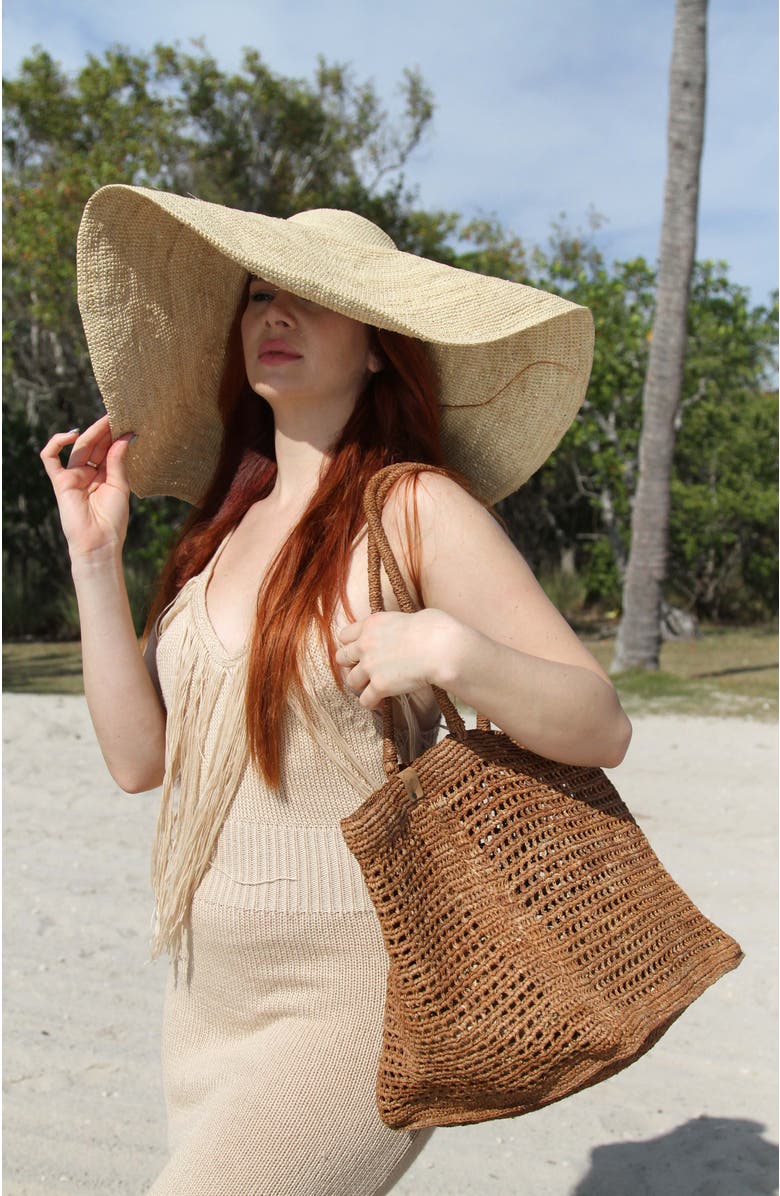 Zanatany Concepts Gisete Beach Tote Bag, Alternate, color,