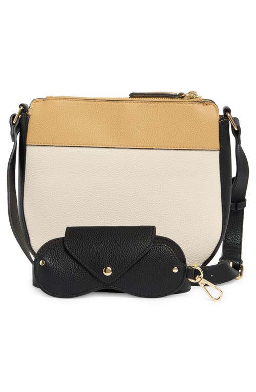 Nanette Lepore Fitch Triple Compartment Crossbody Bag
