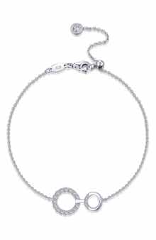 Lafonn Interlocking Circles Pendant Bracelet