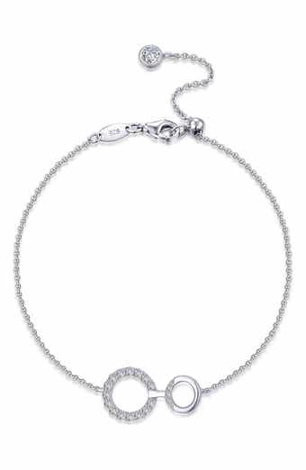 Lafonn Interlocking Circles Pendant Bracelet