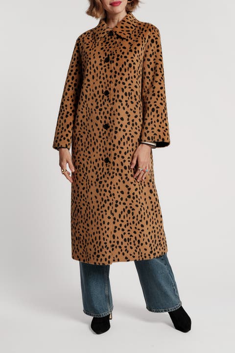 Paulette Coat Cheetah
