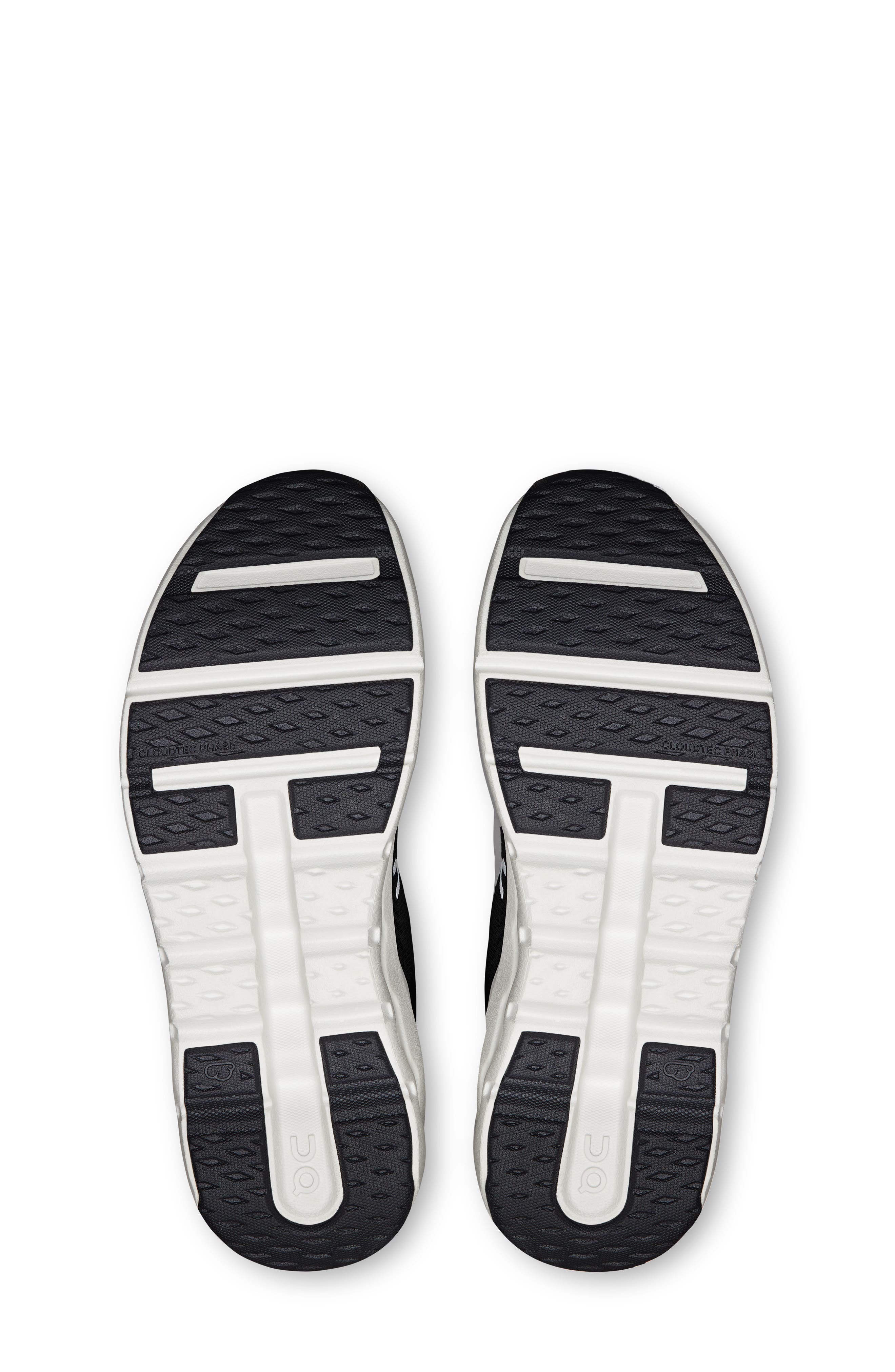 On Kids' Cloudleap Sneaker, Alternate, color, Black/ White