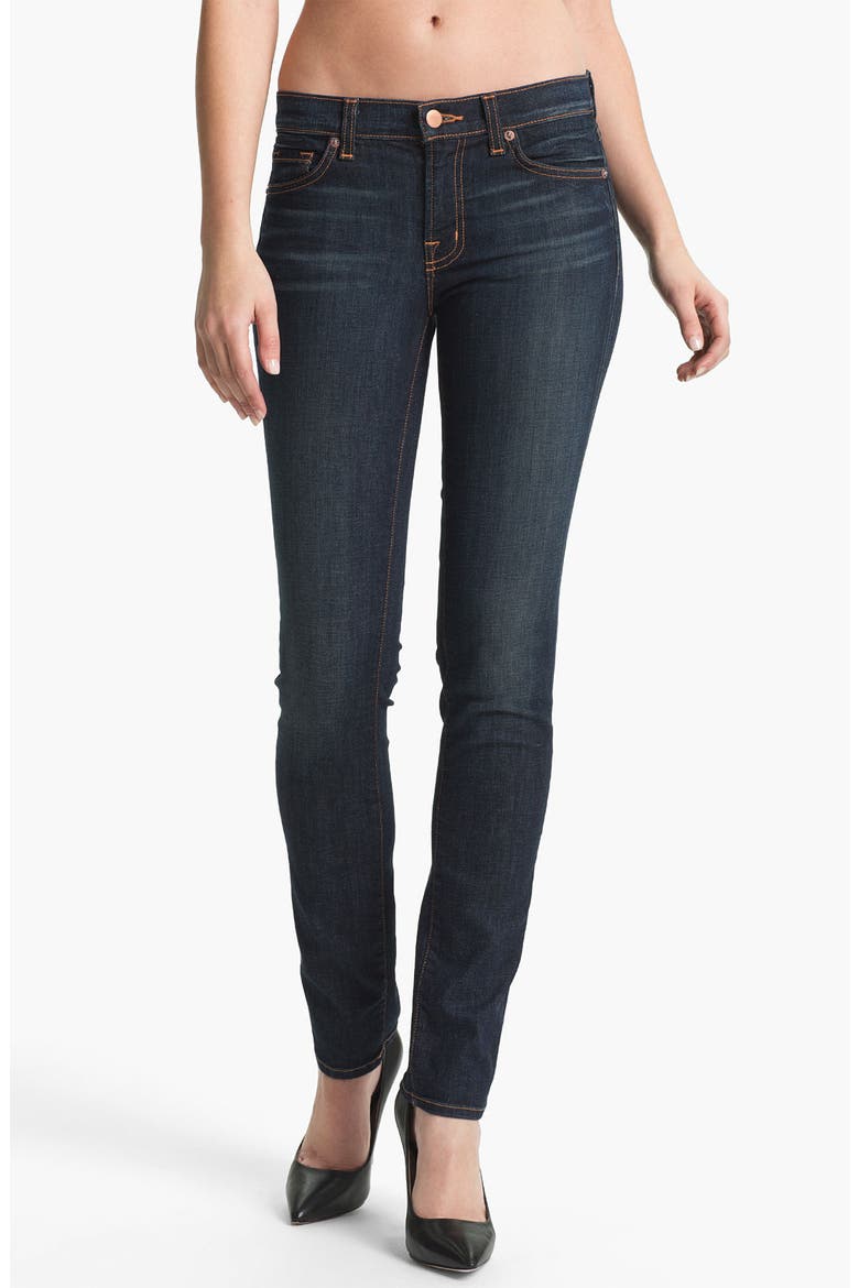'8112' Mid-Rise Stove Pipe Jeans, Main, color, DARK VINTAGE