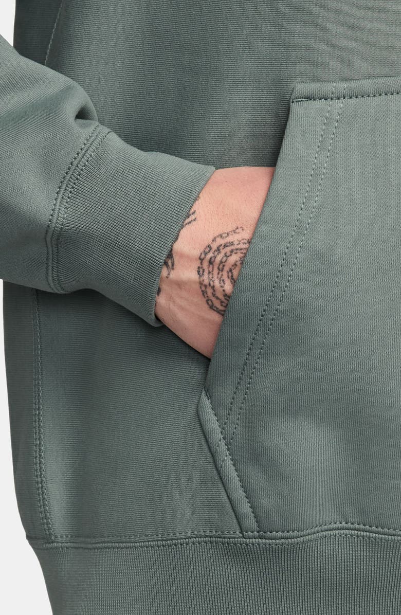 Nike Fleece Hoodie, Alternate, color, 364 Clygrn/White