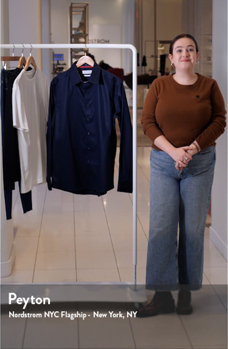 Contemporary Fit Modern Business Dress Shirt, sales video thumbnail