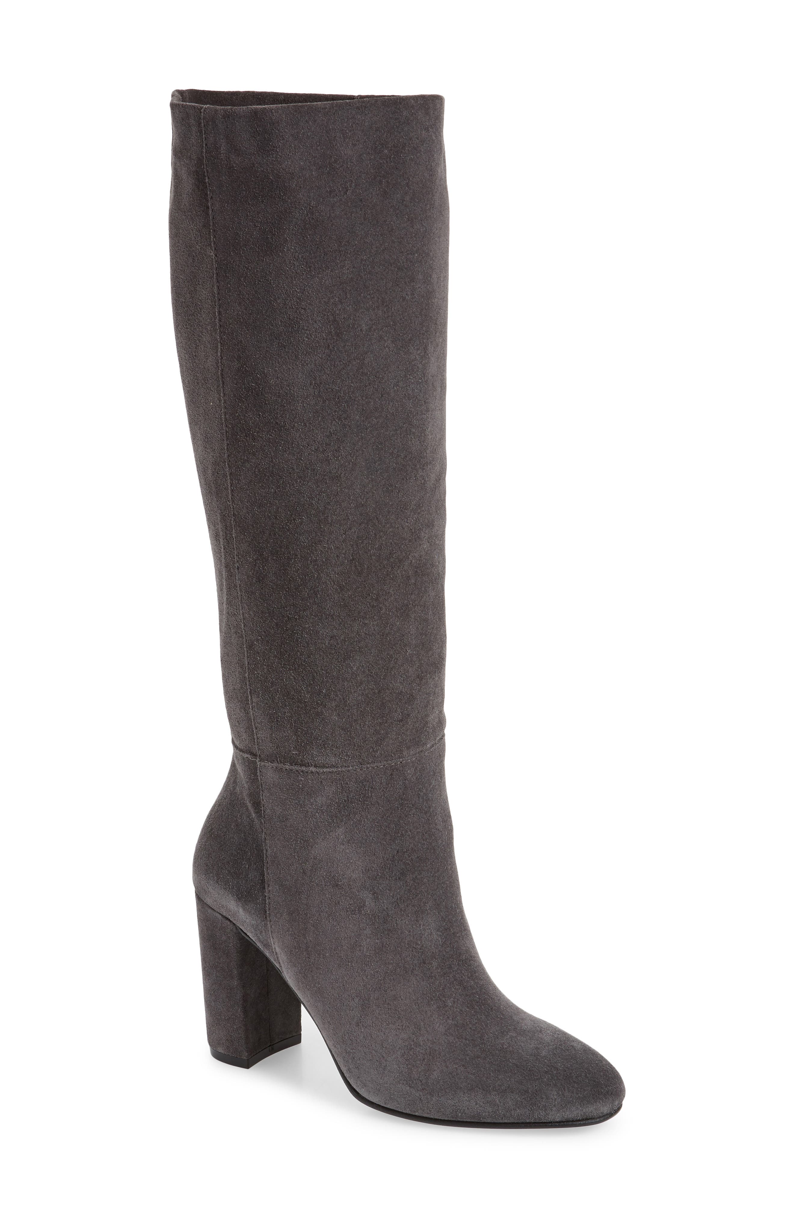 Krafty Knee High Boot, Main, color, GUN POWDER