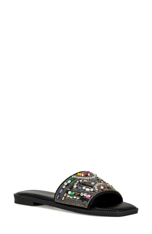 Azalea Wang Essere Slide Sandal In Black