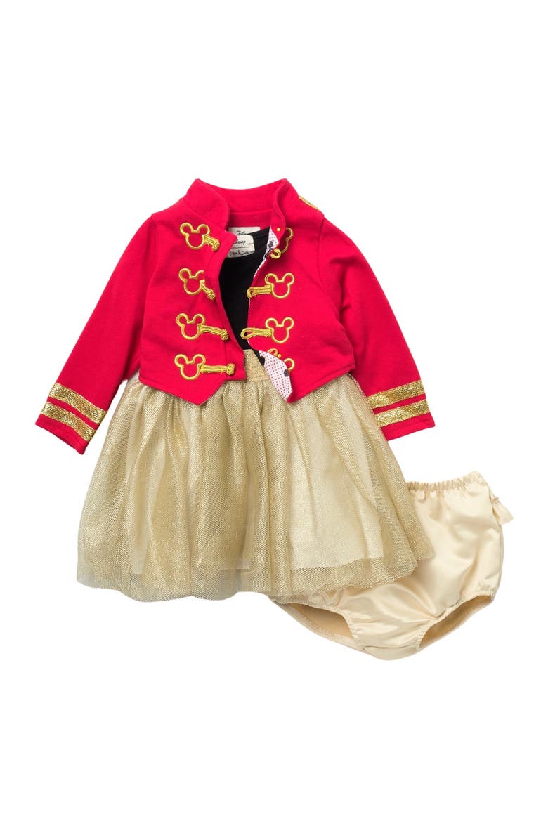Pippa & Julie Disney Majorette Jacket Dress Set, Main, color,