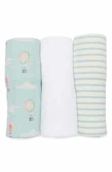 Toby 3-Pack Assorted Hot Air Balloon Blankets