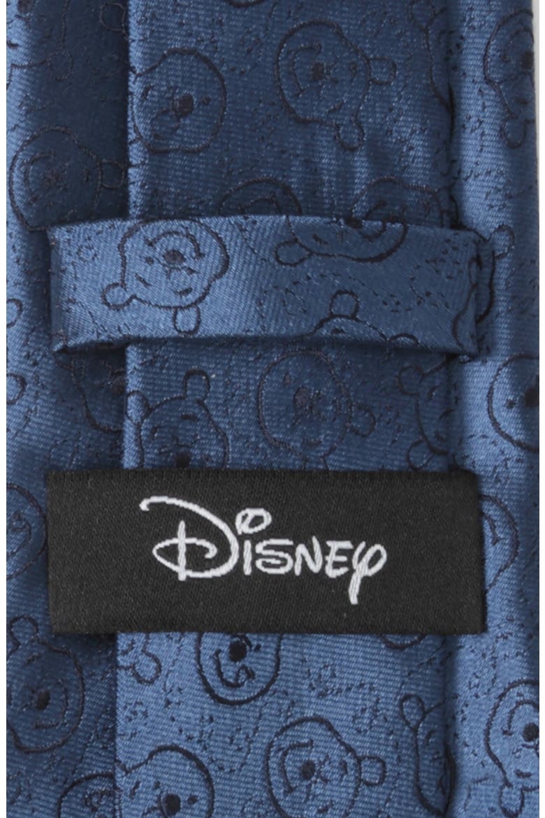 Winnie the Pooh Silk Tie, Alternate, color, BLUE