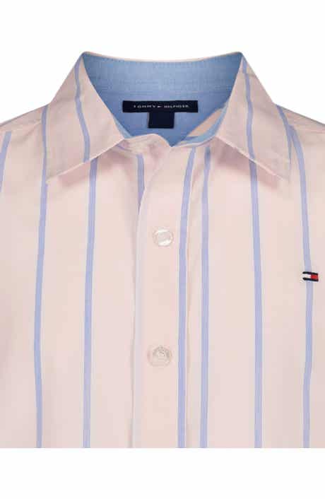 Tommy Hilfiger Kids' Candy Stripe Short Sleeve Shirt
