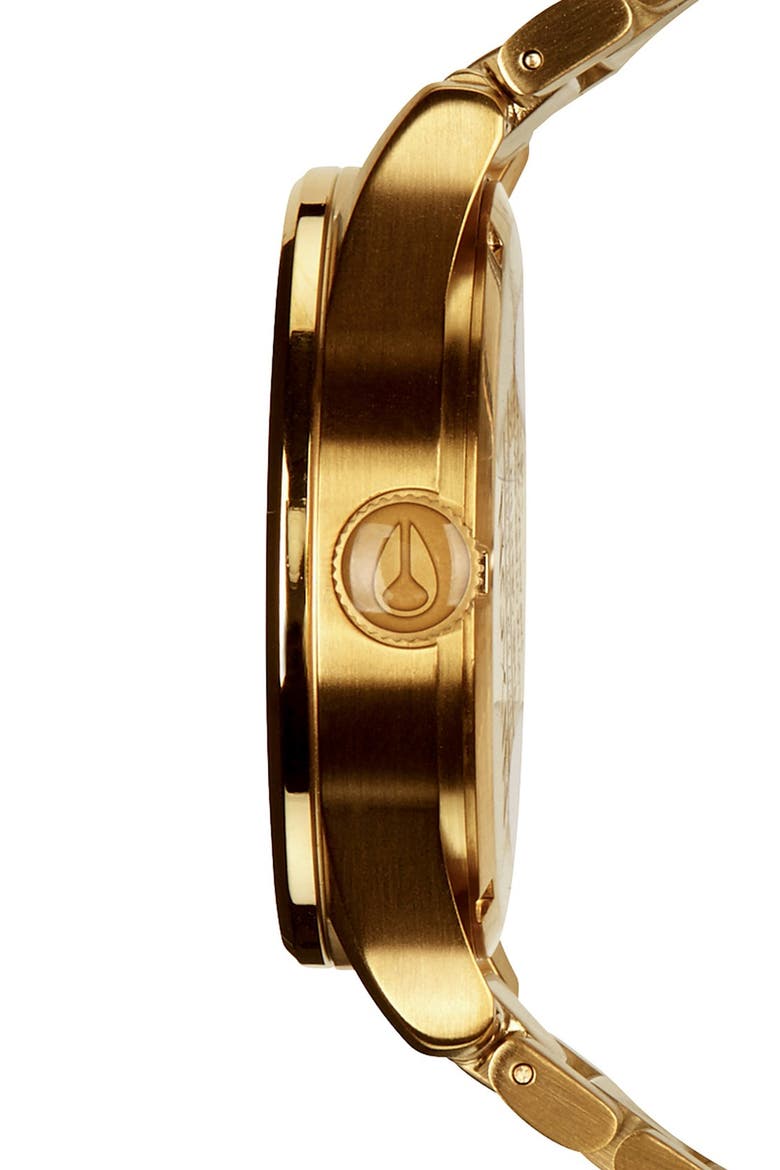 Sentry Bracelet Watch, 42mm, Alternate, color, GOLD