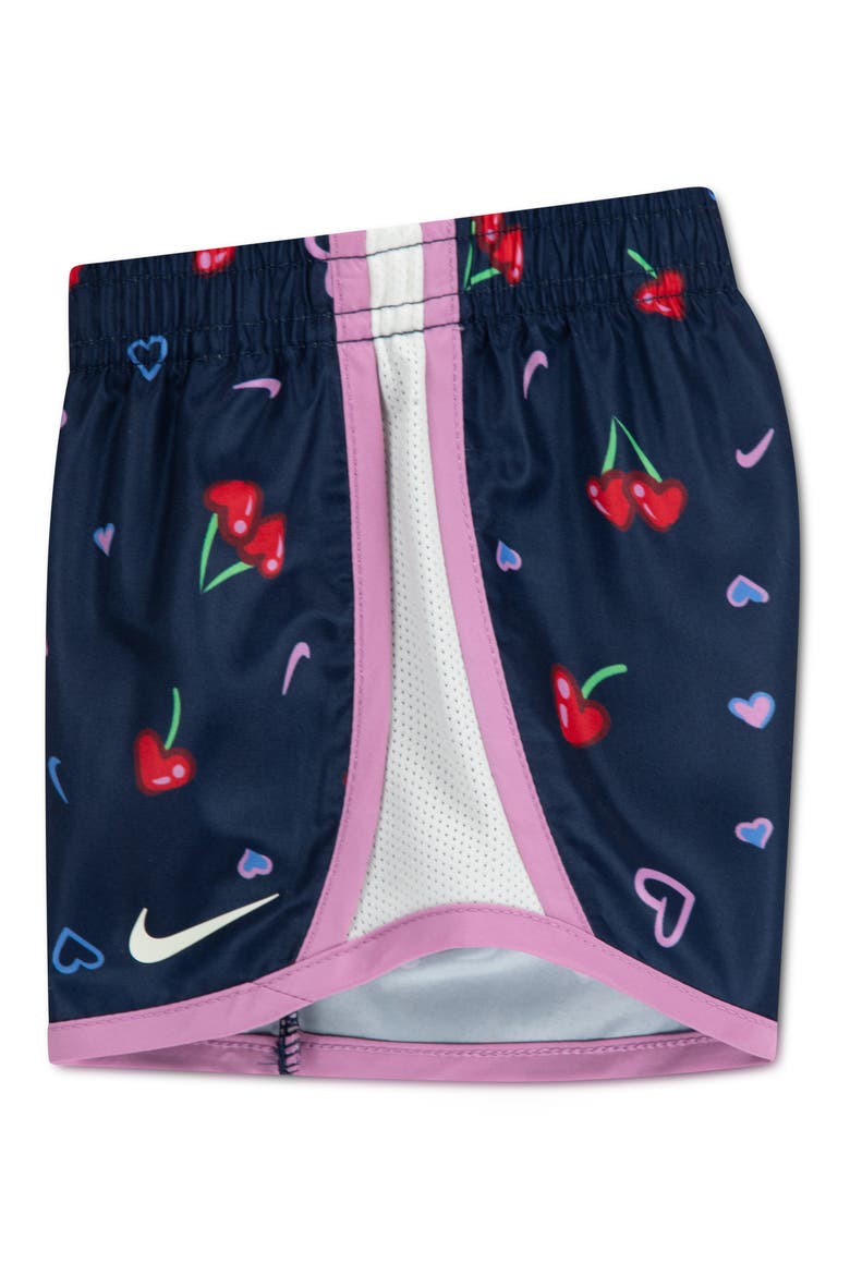 Cherry Print T-Shirt & Dri-FIT Shorts Set, Alternate, color, U90 MIDNIGHT NAVY
