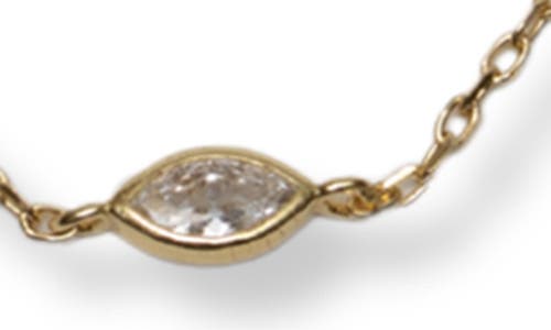 Argento Vivo All Around Mixed Cubic Zirconia Necklace In Silver