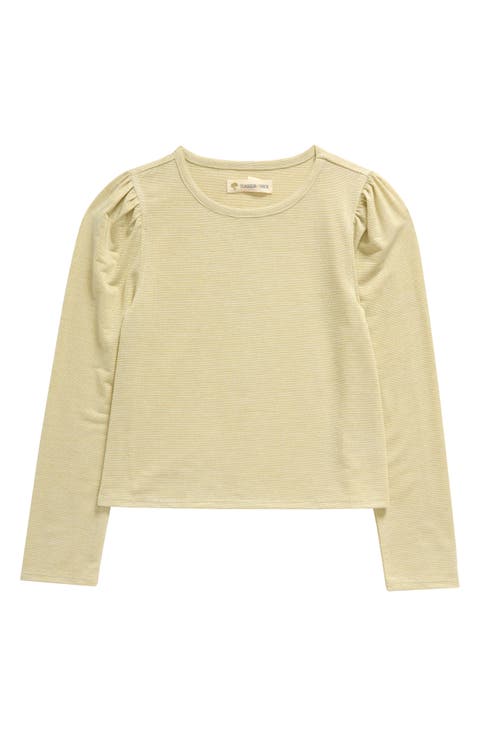 Kids' Metallic Long Sleeve T-Shirt (Toddler, Little Kid & Big Kid)